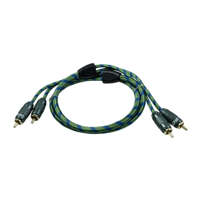 For-x OFC Rca Kablosu 1 Metre – For-x X-1122G-1M Profesyonel %100 Bakır Amfi Rca Kablosu - 1 Metre