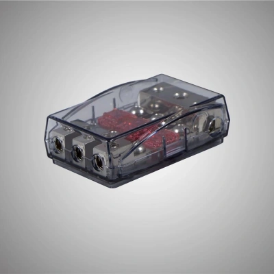 For-x Sigortalı Blok Dağıtıcı - 1 Giriş 3 Çıkış Blok Kablo Dağıtıcı