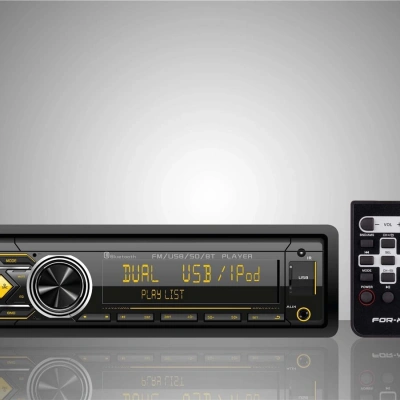 For-x Teyp - For-x X-5600 DSP - 3 Amfi Çıkışlı Tesisat Teybi