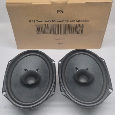 FullSound 6 x 8 Koaksiyel Hoparlör - Ford 6 x 8 Çerçeveli Kapı Hoparlörü - 1 Adet