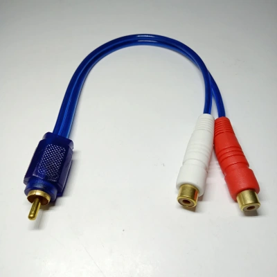 FullSound Amfi Ters Y Kablo - 2 Dişi 1 Erkek Ters Y Kablo - 1 Adet