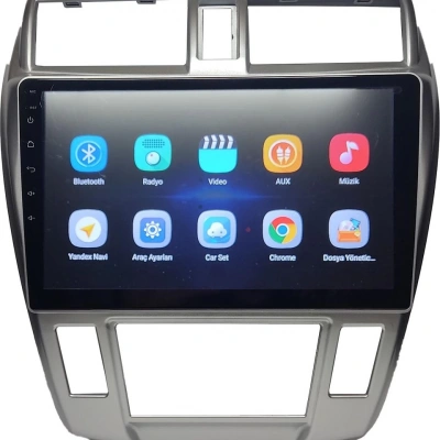 Honda City A/C Android Teyp – Honda City A/C ( 2006 - 2016 ) Oem Android Multimedya – Honda City A/C Android Double Teyp