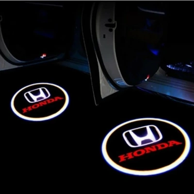 Honda Kapı Altı Led Logo - Honda Hayalet Logo Mesafe Sensörlü - Yeni Nesil , Pilli , Yapıştırmalı Kapı Logo