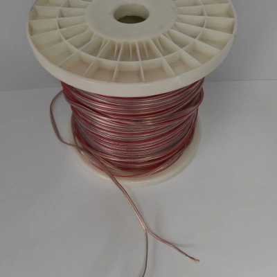 Hoparlör Kablosu Şeffaf 5 Metre - 2x0.75 Kordon Amfi Teyp Hoparlör Kablosu