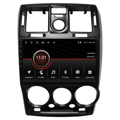 Hyundai Getz Android Teyp – Hyundai Getz ( 2002 - 2011 ) Oem Android Multimedya – Hyundai Getz Android Double Teyp
