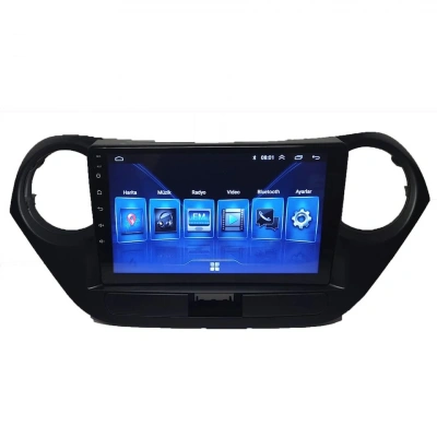 Hyundai İ10 Android Teyp – Hyundai i10 ( 2014 - 2017 ) Oem Android Multimedya – Hyundai İ10 Android Double Teyp