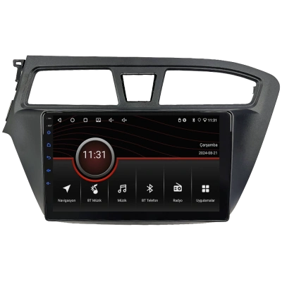 Hyundai İ20 Android Teyp – Hyundai İ20 ( 2015 - 2017 ) Oem Android Multimedya – Hyundai İ20 Android Double Teyp