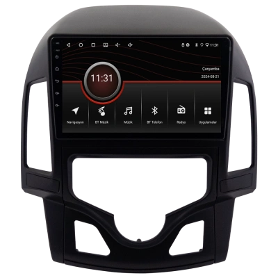 Hyundai İ30 A/C Android Teyp – Hyundai İ30 ( 2009 - 2012 ) Oem Android Multimedya – Hyundai İ30 A/C Android Double Teyp