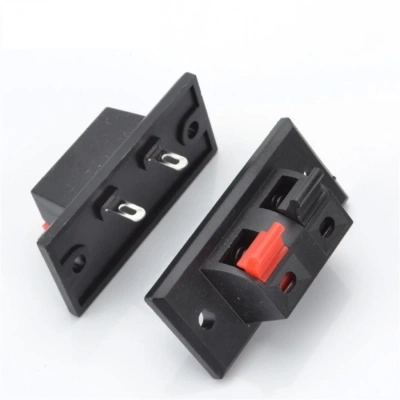 İkili Hoparlör Terminali 2cm x 5.5cm - Hoparlör Kabin Terminali - Hoparlör İkili Kabin Ses Portu