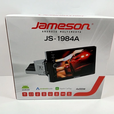 Jameson İnce Kasa Android Double Teyp – Jameson Aşağı Yukarı Ayarlanan Android Ekranlı Teyp