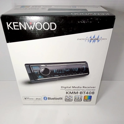 Kenwood Teyp - KMM-BT408 - 3 Amfi Çıkışlı , Bluetoothlu Oto Teyp