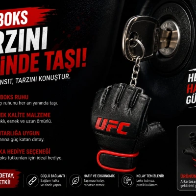 Kick Boks Eldiveni Anahtarlık , Kick Boks Eldiveni Anahtarlık - Kick Boks Eldiveni Araba Anahtarlığı