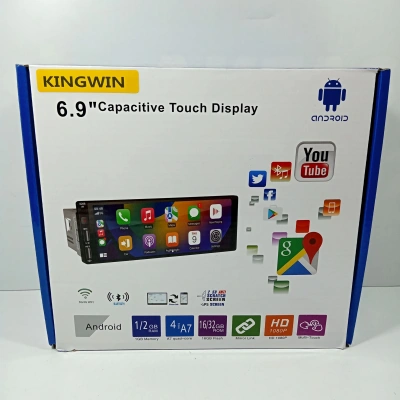 Kingwin Android Teyp – Car Play , 2GB Ram 32GB Hafıza - Tek Din Android Teyp