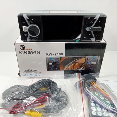 Kingwin Ekranlı Teyp – 4 Bluetooth, Usb, Aux, Sd Card -Park Kamerası Hediyeli