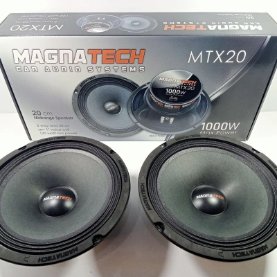 Magnatech 20cm Midrange – Magnatech 1000W Midrange Hoparlör – Midrange 20cm