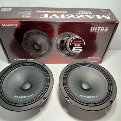 Massive 16cm Midrange – Massive 450w 150 Rms Midrange Hoparlör – Massive Prof Midrange