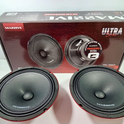 Massive 20cm Midrange – Massive 450w 175 Rms Midrange Hoparlör – Massive Prof Midrange