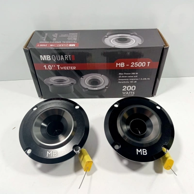 MBQuart Dome Tweeter 8cm – 200w 100RMS MBQuart MB-2500T 8cm Dome Tiz