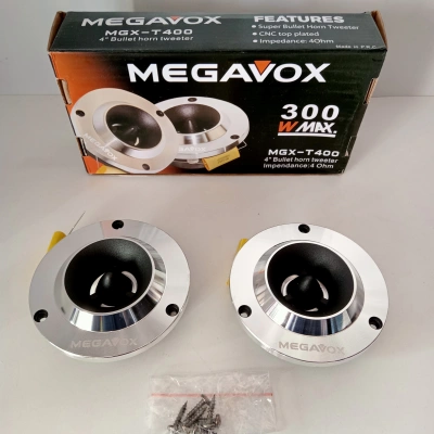 Megavox Dome Tweeter - 10cm Dome Tweeter - Amfi Uyumlu