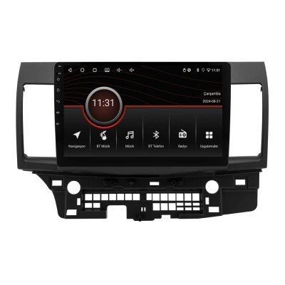 Mitsubishi Lancer Android Teyp – Mitsubishi Lancer ( 2007 - 2012 ) Oem Android Multimedya – Mitsubishi Lancer Android Double Teyp