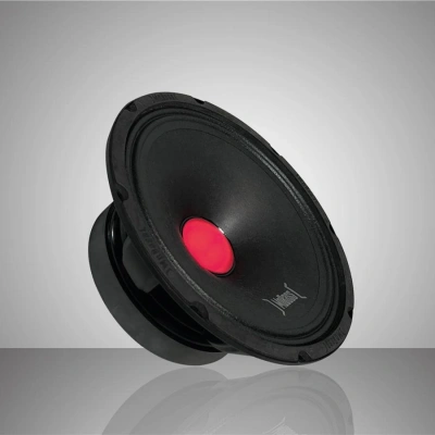 Mobass 20cm Işıklı Midrange – Mobass MBM-380RGB 240w 120RMS Midrange - Mobass Ledli Midrange 20cm