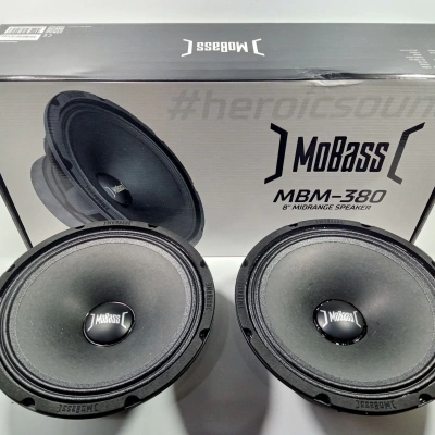 Mobass 20cm Midrange – Mobass MBM-380 240w 120RMS Midrange