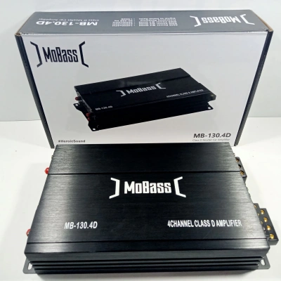 Mobass Amfi – 4 x 140 RMS Ses ve Bass Amfisi – Mobass MB-130.4D Dijital Oto Anfi