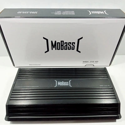 Mobass Amfi – 4 x 250 RMS Ses ve Bass Amfisi – Mobass MBA-250.4D Dijital Oto Anfi