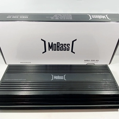 Mobass Amfi – 4 x 500 RMS Ses ve Bass Amfisi – Mobass MBA-500.4D Dijital Oto Anfi