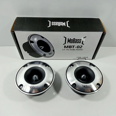 Mobass Dome Tweeter 8cm PRO SERİ – 100w 50RMS Mobass MBT-02 8cm Dome Tiz