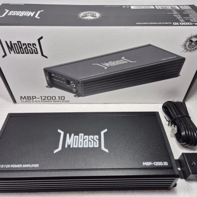 Mobass Mono Amfi – Mobass MBP-1200.1D Bass Anfisi – Bass Kontrollü Mono Anfi