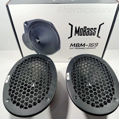 Mobass Oval Midrange – Mobass MBM-169 Kayık Midrange - Demir Kapaklı