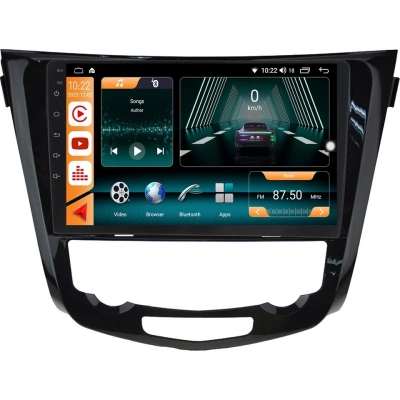 Nissan Qashqai Teyp – Nissan Qashqai Dijital A/C ( 2014+ ) Oem Android Multimedya – Nissan Qashqai Android Double Teyp