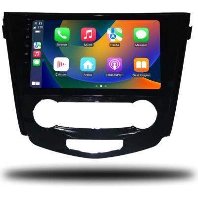 Nissan Qashqai Teyp – Nissan Qashqai Manuel A/C ( 2014+ ) Oem Android Multimedya – Nissan Qashqai Android Double Teyp