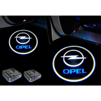 Opel Kapı Altı Led Logo - Opel Hayalet Logo Mesafe Sensörlü - Yeni Nesil , Pilli , Yapıştırmalı Kapı Logo