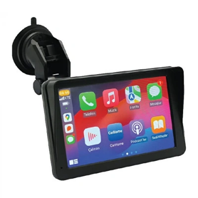 Oto Carplay Multimedya Ekran , 7 Dokunmatik Ekran , Apple Carplay ve Android Auto , 12/24 V Tüm Araçlar İle Uyumludur