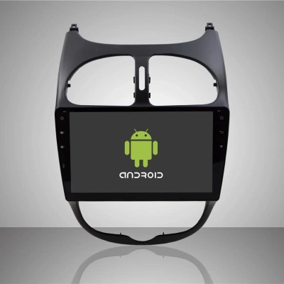 Peugeot 206 Teyp – Peugeot 206 ( 2002 - 2010 ) Oem Android Multimedya – Peugeot 206 Android Double Teyp