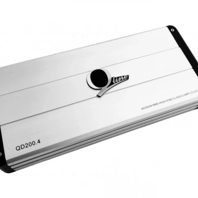 Qline Amfi QD-200.4 4 Kanal Midrange Anfisi - Dijital Amfi