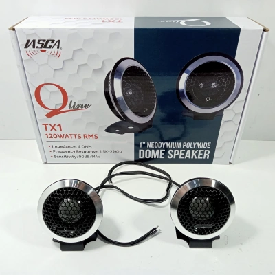 QLine Dome Tweeter - QLine Tx1 Tweeter - 120RMS Amfi Uyumlu Ayaklı Tweeter