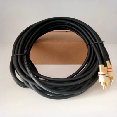 Rca Kablosu 3 Metre %100 Bakır Rca Ses Aktarım Kablosu El Yapımı 3 Metre