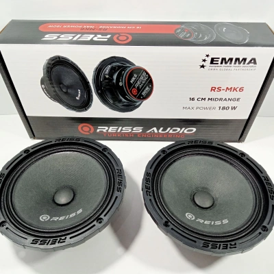 Reiss 16cm Midrange - Reiss 180w Midrange Hoparlör - Reiss Prof Midrange - Reiss Sticker Hediyeli