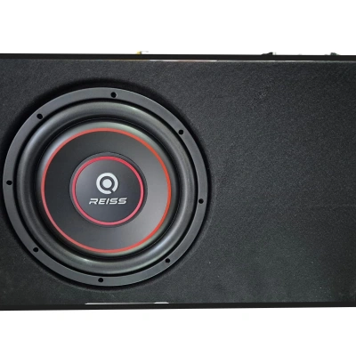 Reiss 30cm Slim Kabin Bass - Reiss RS-SL12  1450w 450RMS Slim Subwoofer 30cm -  Profesyonel İnce KabinBass