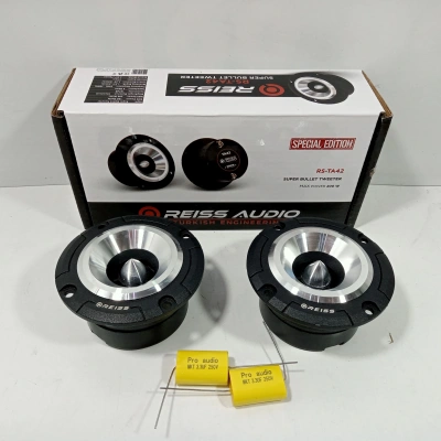 Reiss Dome Tweeter 8cm PRO SERİ – 100w 50RMS Reiss RS-TA42 8cm Dome Tiz