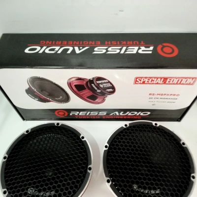 Reiss Midrange 20cm - 500w 200RMS Reiss RS-M8PXPRO 20cm Midrange Hoparlör