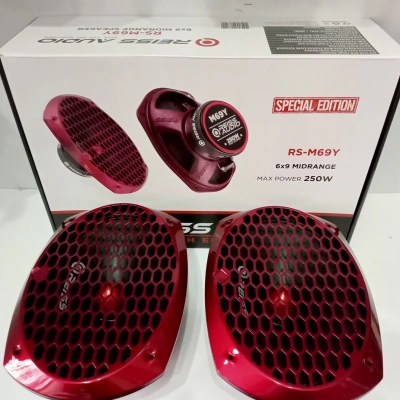 Reiss Oval Midrange Hoparlör  - 250w 100RMS Reiss Kayık Midrange