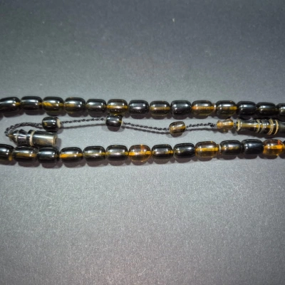 Sıkma Kehribar Tesbih , Usta İşçilikli Sıkma Kehribar Tesbih, Sistemli Sıkma Kehribar Tespih