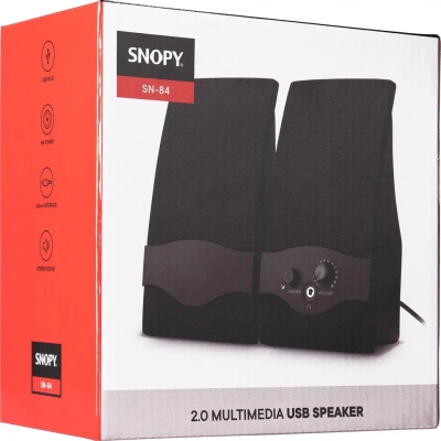 Snopy Bilgisayar Hoparlöri - Snopy SN-84 - 1+1 Bilgisayar Hoparlörü - USB Speakers