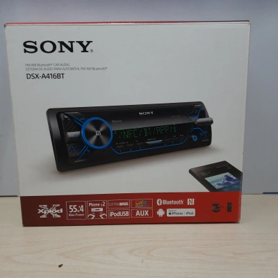 Sony Teyp DSX-A416BT - Bluetoothlu, 3 Amfi, Mikrofon, Usb Aux Çalar