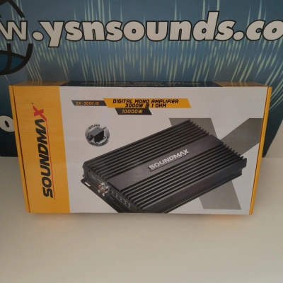 Soundmax Mono Amfi - Soundmax SX-3000.1D Bass Anfisi - 3000RMS