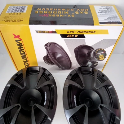 Soundmax Oval Midrange - 250w 120RMS Soundmax SX-M69K Midrange